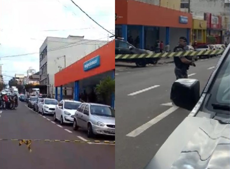 Dupla de assaltantes é presa após invadir loja e fazer 15 reféns, em Londrina