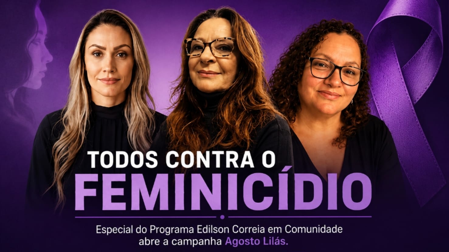 Agosto Lilás: debate sobre feminicídio reúne autoridades em Maringá