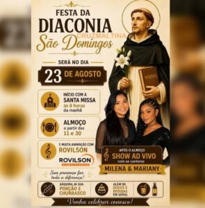 Diaconia São Domingos em Cruzmaltina promove festa comunitária