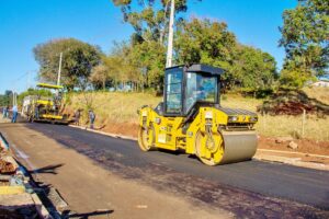 Faxinal conclui pavimentação de via no Lago Saracura e amplia infraestrutura urbana