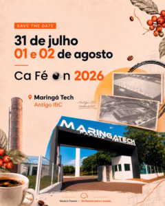 Festival de Café Ca Fe On abre nesta sexta no armazém do IBC em Maringá