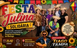 Instituto Anjo Gabriel promove festa julina solidária em Maringá