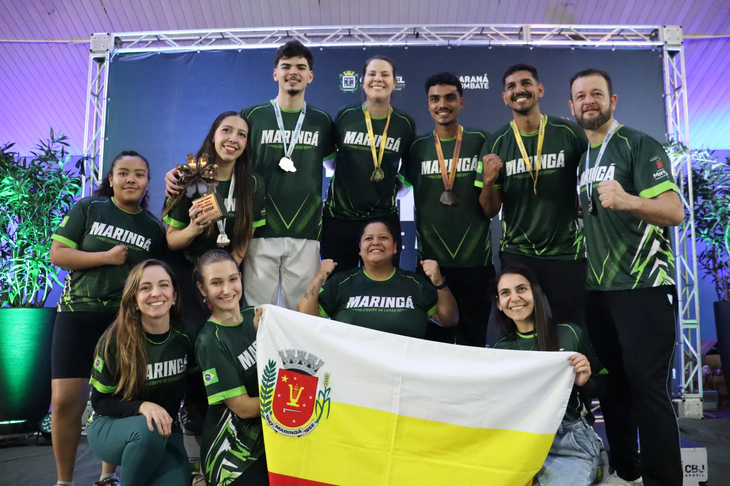 Maringá fica em segundo na 6ª edição do Paraná Combate com forte desempenho