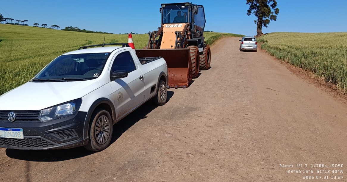Mauá da Serra avisa PRVias sobre bloqueio de estrada de escoamento de safra