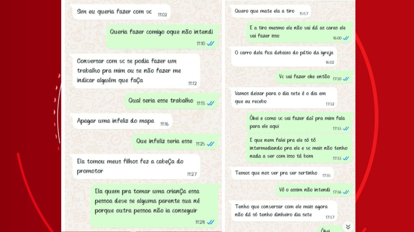 Mulher é presa em Abatiá por planejar morte de servidora; filho de 16 anos fez a denúncia