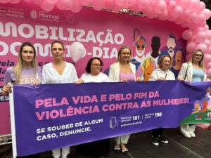 OAB Maringá marca presença em ato estadual de enfrentamento ao feminicídio