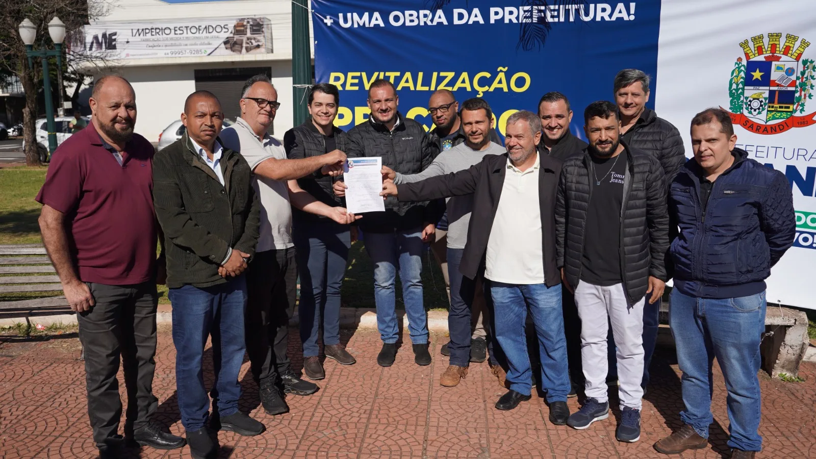 Sarandi inicia revitalização da Praça do Jardim Panorama com investimento de quase R$ 1 milhão