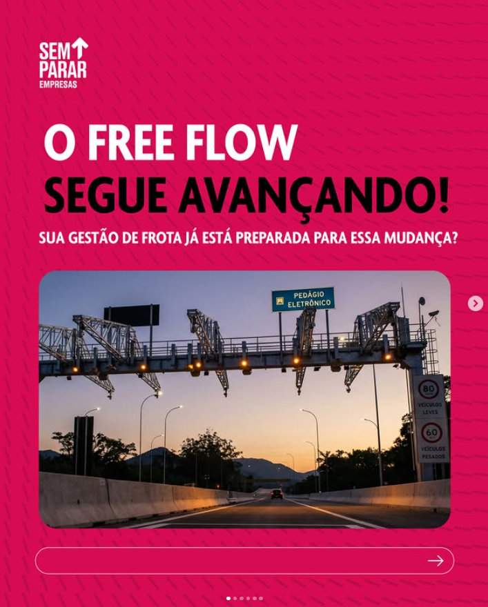 Tag gratuita do Sem Parar garante economia e segurança no free flow entre Maringá e Londrina