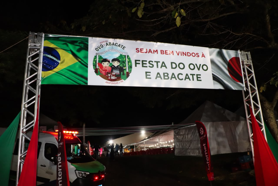 10 mil pessoas marcam presença no encerramento da 10ª Festa do Ovo e Abacate em Arapongas
