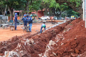 Avenida Tiradentes fecha totalmente para construção do Eixo Monumental
