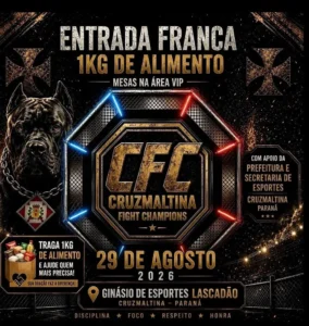 Cruzmaltina recebe 1ª edição do Fight Champions com atletas de 20+ cidades