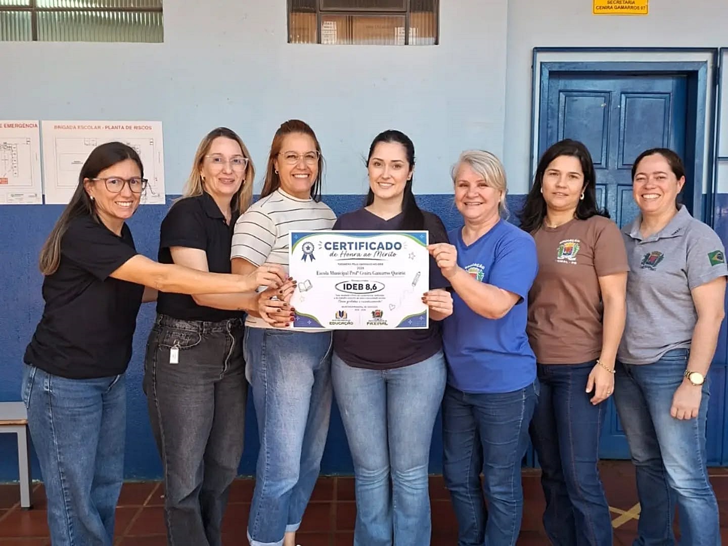 Escolas de Faxinal ganham prêmio por avanço no índice de educação básica