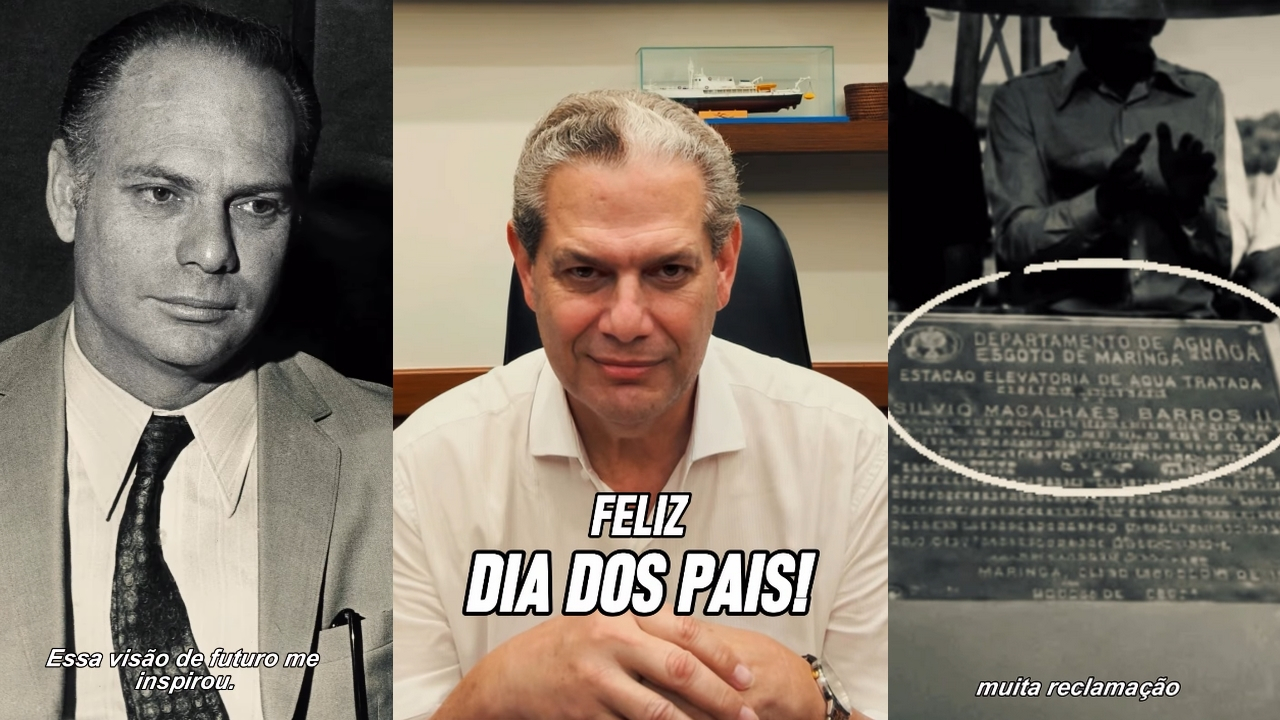 Legado de saneamento do pai coloca Maringá entre melhores cidades do Brasil