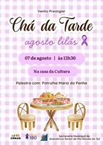 Marilândia do Sul realiza encontro sobre violência contra mulher em agosto