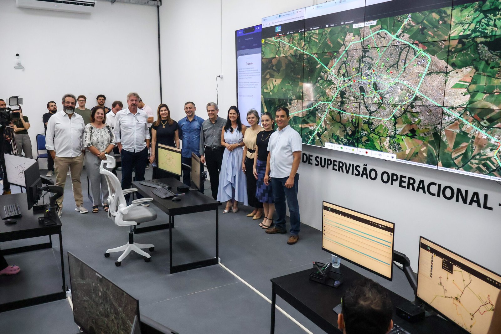 Maringá ativa centro de monitoramento para otimizar transporte coletivo