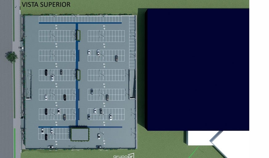 Maringá licita R$ 56 milhões para estacionamento vertical no Parque de Exposições