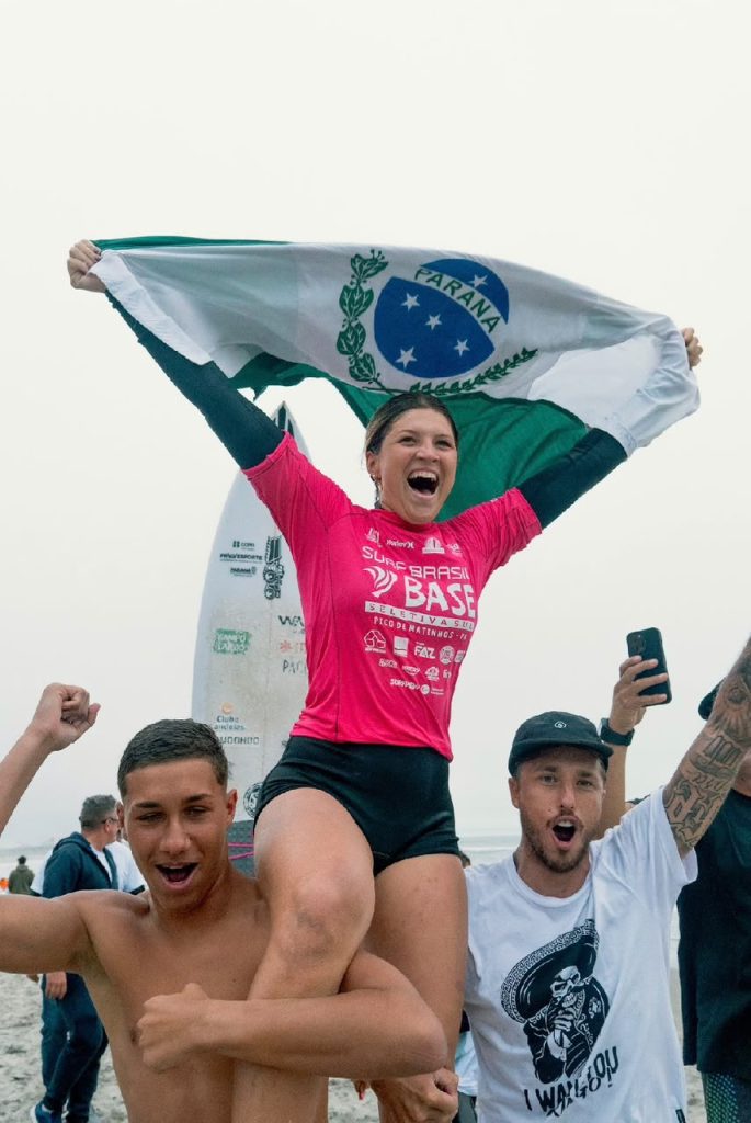 Paraná se destaca na Seletiva Sul de Surf Base 2026 em Matinhos