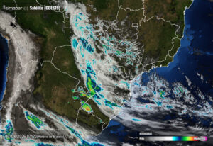 Paraná terá chuva fraca no oeste e calor intenso nesta segunda-feira