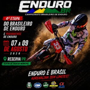 Reserva recebe competições de enduro dos campeonatos brasileiro e paranaense