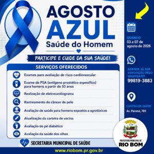 Rio Bom mobiliza comunidade em campanha de saúde durante agosto