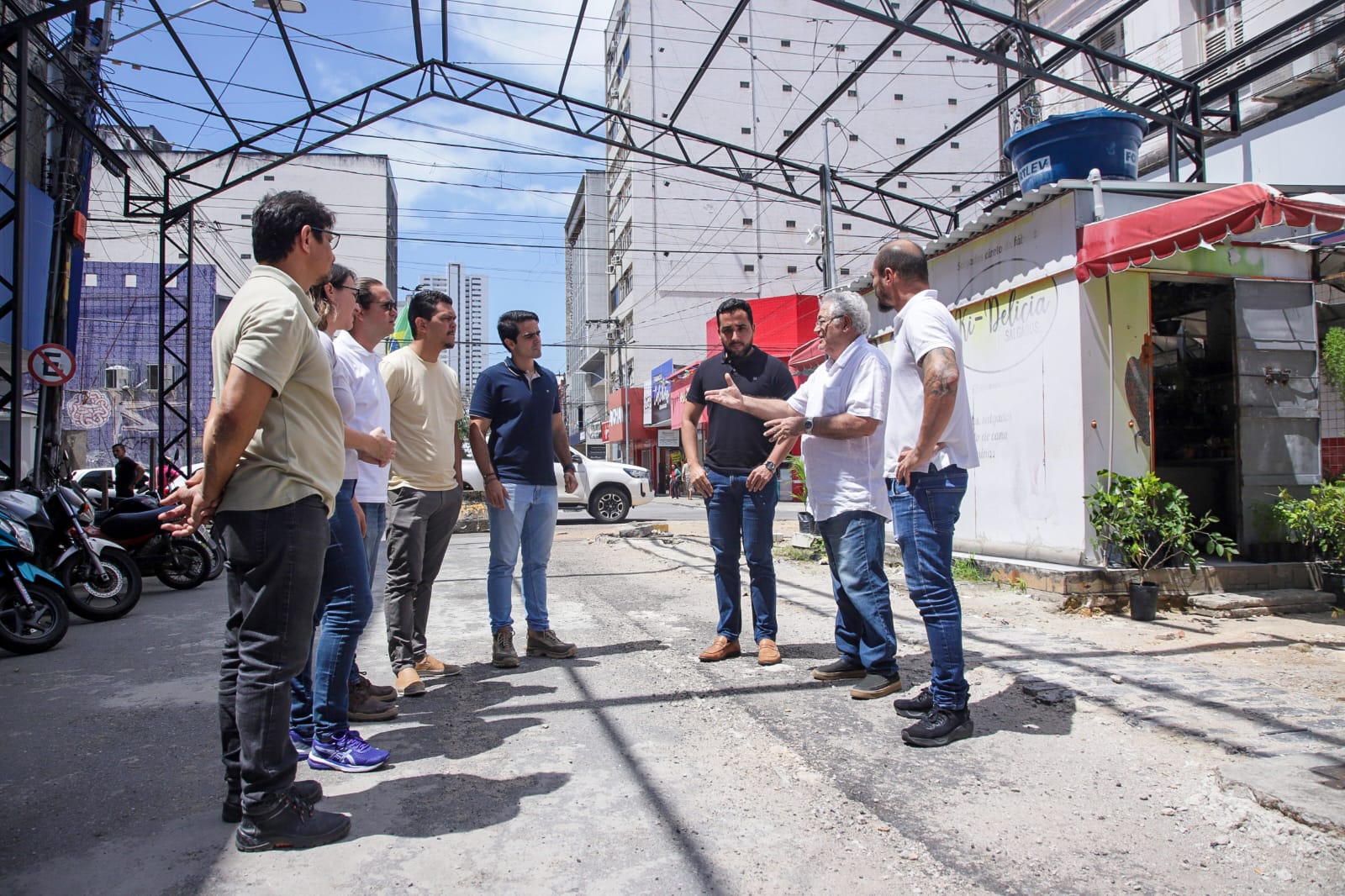 Rua João Pessoa entra em nova fase de obras na próxima segunda