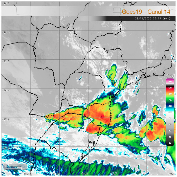Tempestades avançam pelo Paraná; Maringá e região enfrentam instabilidade neste sábado