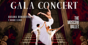 The Moscow Ballet traz Gala Concert a Maringá com estrela internacional