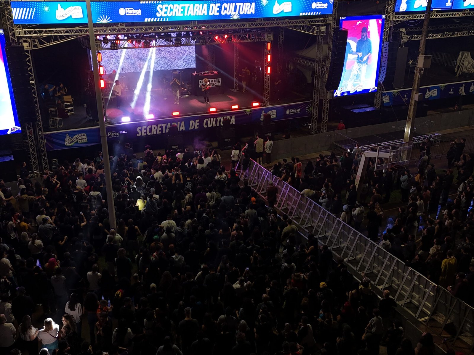 Virada Cultural 2026 anima Maringá com shows e atrações nos dias 22 e 23