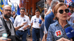 Candidatos de direita, centro e esquerda fazem campanha no coração de Maringá