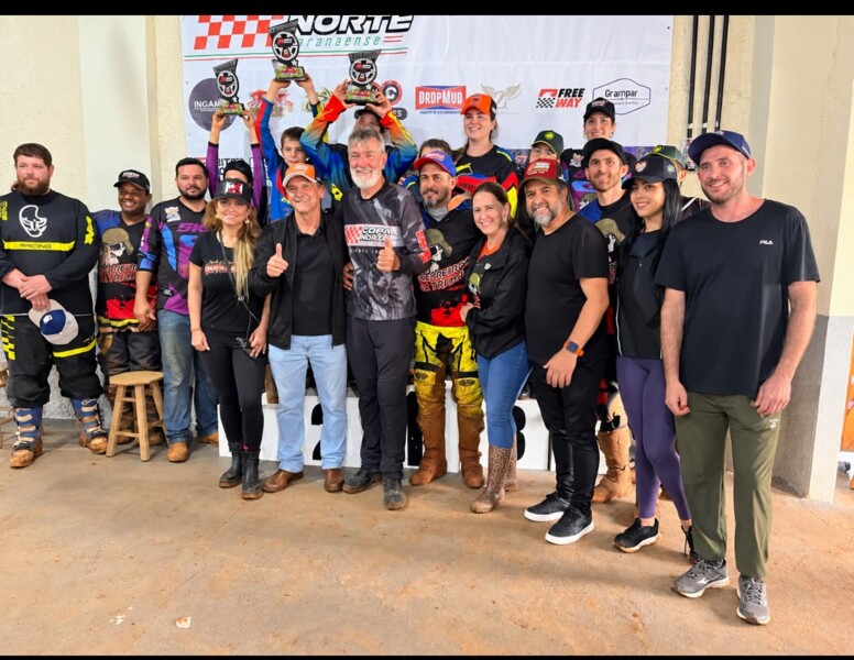 Enduro reúne centena de pilotos em Marilândia do Sul com sucesso de público