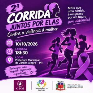 Jardim Alegre promove corrida em prol das mulheres no Vale do Ivaí