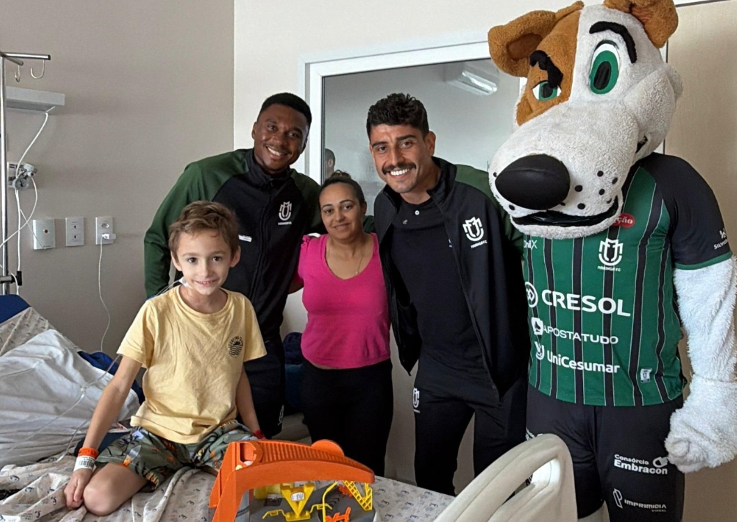 Maringá FC fecha parceria estratégica com Hospital da Criança