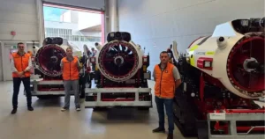 Maringá ganha robô alemão de última geração para combater grandes incêndios