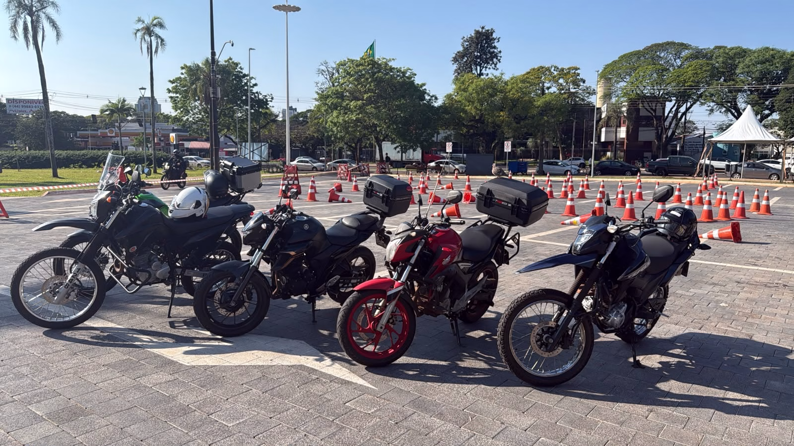 Maringá inaugura programas de segurança e pilotagem defensiva para motociclistas