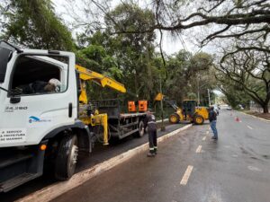Maringá mobiliza força de trabalho para recuperar áreas danificadas por chuvas