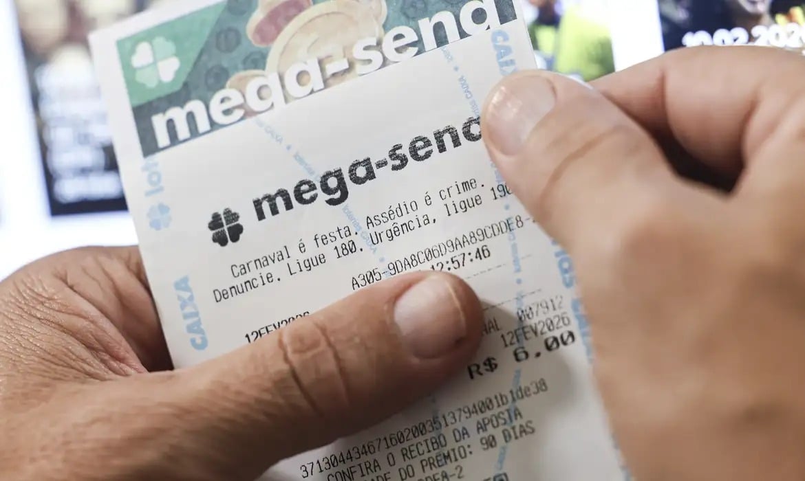 Mega-Sena acumula R$ 95 milhões; veja dezenas do concurso 3.057