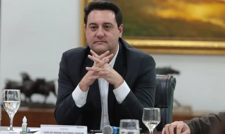 Ratinho Júnior mantém aprovação em 80% segundo levantamento do Real Time