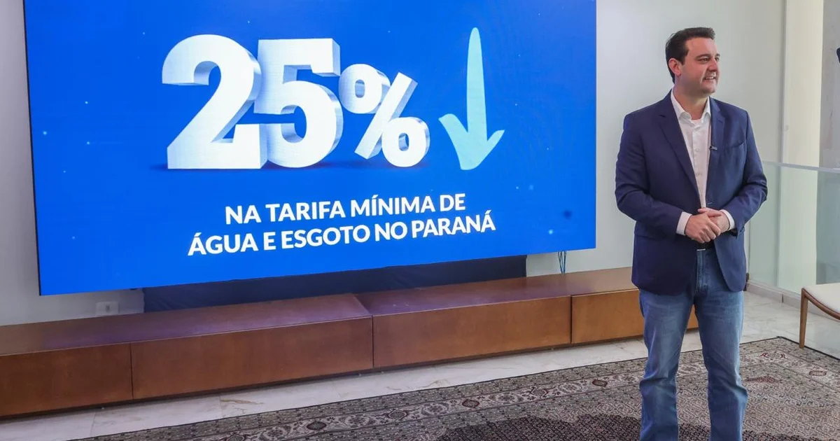 Sanepar oferece desconto de 25% nas contas a partir de outubro no Paraná