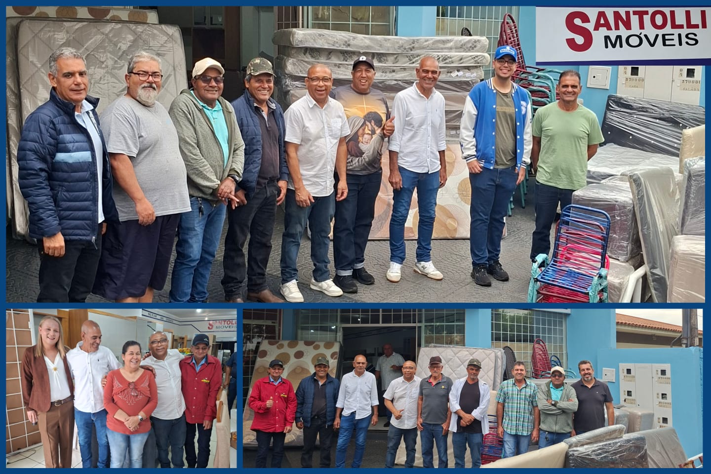Santolli Móveis inaugura novo espaço em Itambé com apoio de prefeito e vereadora