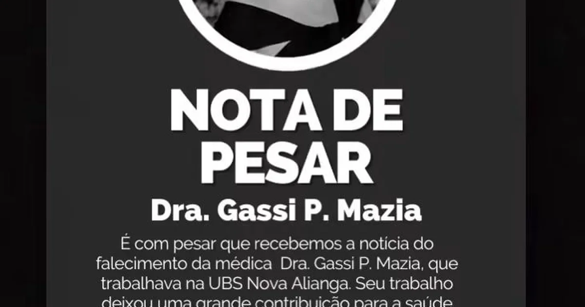 Sarandi lamenta morte de profissional de saúde em caso de violência doméstica