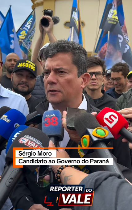 Sérgio Moro em Apucarana: conhece Espaço das Feiras e Praça Rui Barbosa