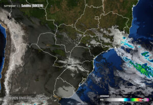Terça-feira no Paraná: nebulosidade persistente e chuvas fracas com frio intenso