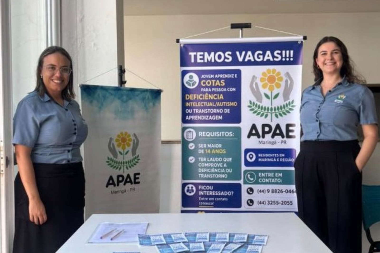 APAE Maringá abre inscrições para programa de capacitação profissional
