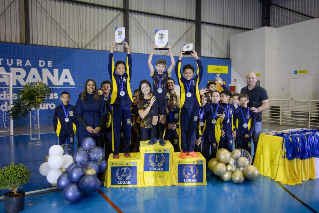 Apucarana celebra campeões dos Jogos das Crianças 2026 com 1,5 mil estudantes