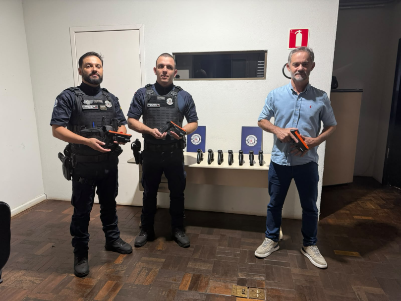 Arapongas investe R$ 36,8 mil em armas não letais para Guarda Municipal