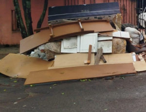 Arapongas notifica morador por descarte irregular de resíduos no Jardim Mônaco