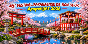 Arapongas Recebe 45ª Festival de Bon Odori com 500 Participantes