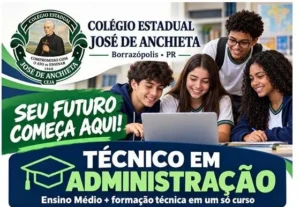 Borrazópolis: Colégio abre inscrições para Técnico em Administração