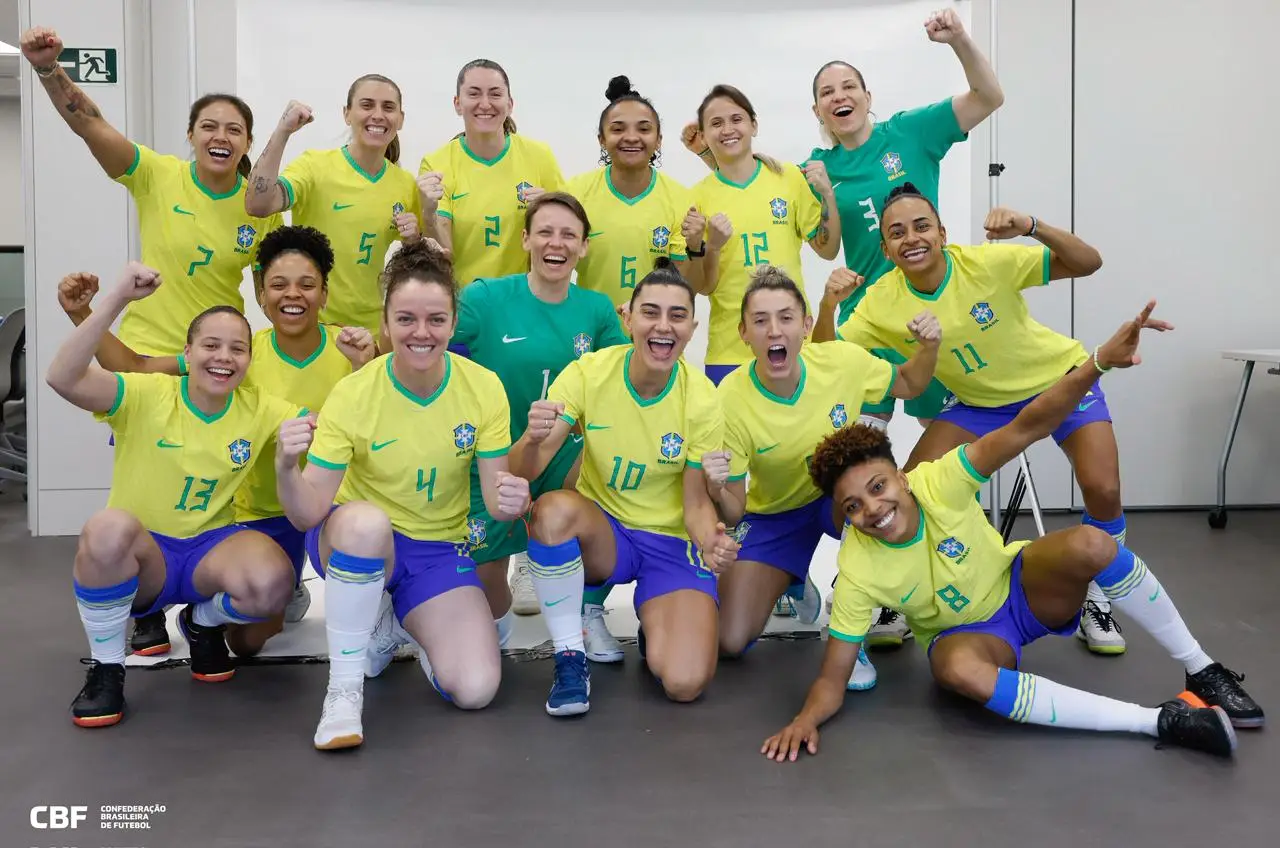 Brasil recebe Japão para amistosos de futsal feminino em Maringá