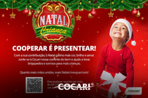 Cocari abre inscrições para Campanha Natal Criança 2026 beneficiar crianças no Norte do Paraná